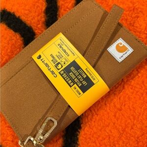 Carhartt Women's Nylon Duck Lay-Flat Clutch Wallet